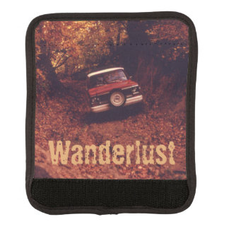 Vintage Americana Wanderlust Luggage Handle Wrap