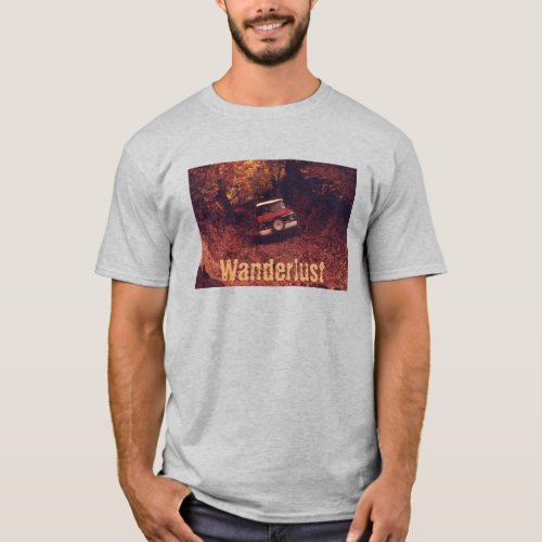 Vintage Americana Wanderlust T_Shirt