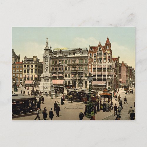 Vintage _ Amsterdam Netherlands Postcard
