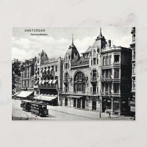Vintage Amsterdam Postcard