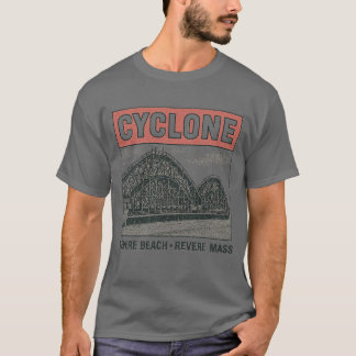 Vintage amusement park CYCLONE REVERE BEACH • REVE T-Shirt