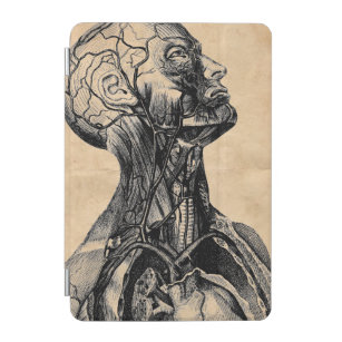 Vintage Anatomical Illustration of the Upper Body iPad Mini Cover