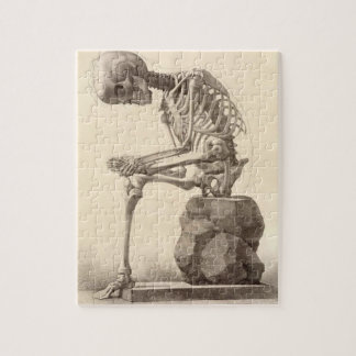 Vintage Anatomical Skeleton Puzzle