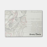 Vintage Map Post-it Notes