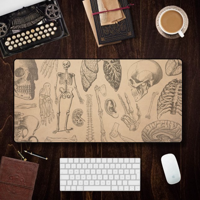 Vintage Anatomy Dark Academia Desk Mat (Creator Uploaded)