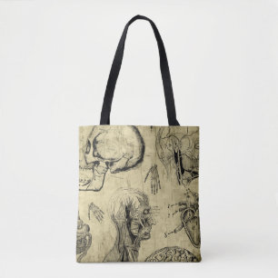 Vintage Anatomy Tote Bag