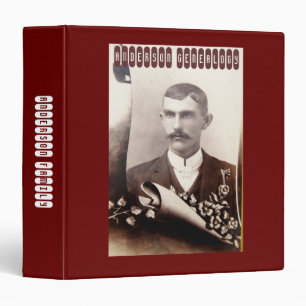 Vintage Ancestors Photo Album 3 Ring Binder