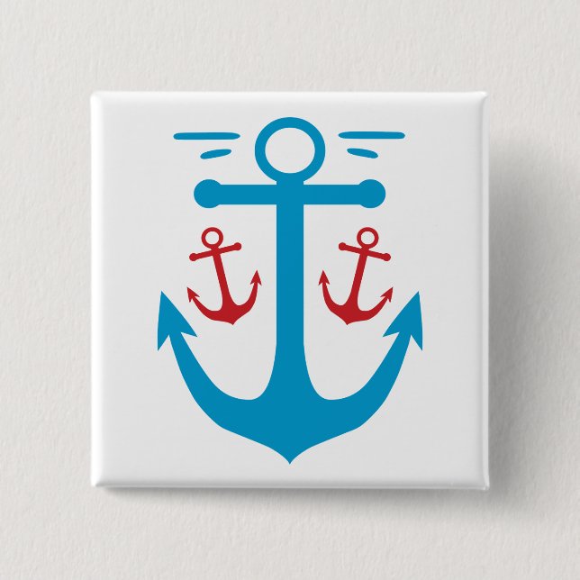 Vintage Anchor Button (Front)