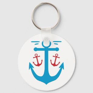 Vintage Anchor Keychain