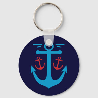 Vintage Anchor Keychain