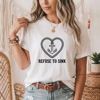 Vintage Anchors Unisex Graphic Tee