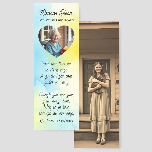 Vintage and Modern Photo Memorial Keepsake