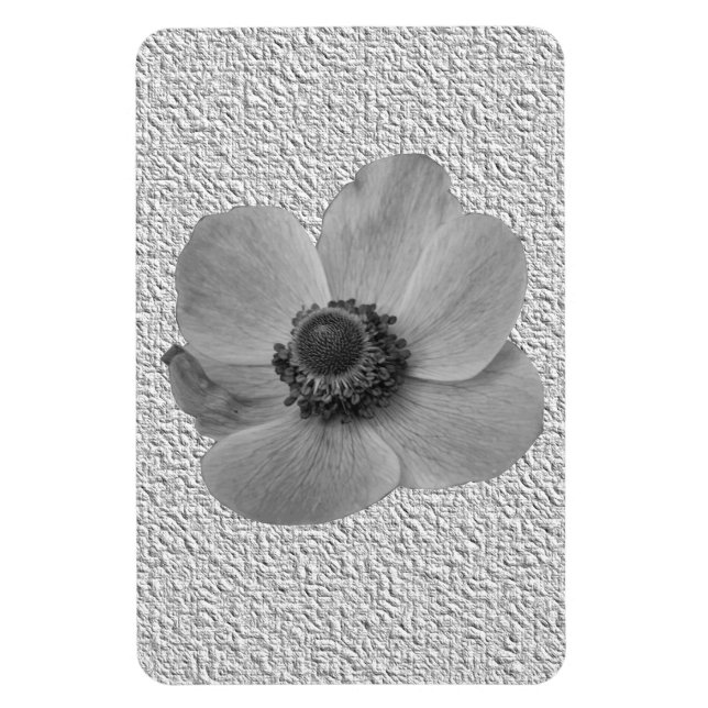 Vintage Anemone Premium Magnet (Vertical)