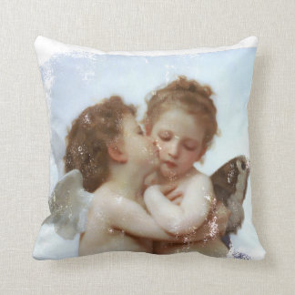 Vintage Angel Aesthetic Throw Pillow