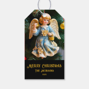 Vintage Angel Christmas Gift Tags
