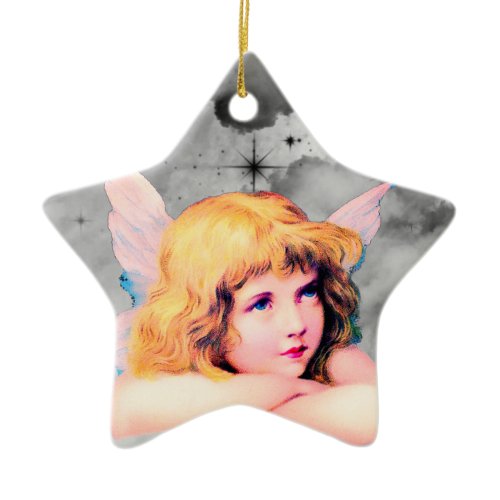VINTAGE ANGEL CHRISTMAS ORNAMENT