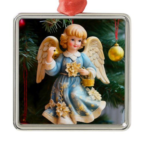 Vintage Angel Christmas Ornament