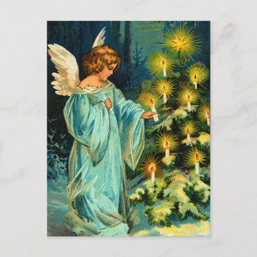 Vintage Angel Christmas Postcards