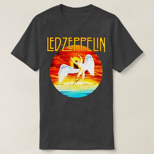 Vintage Angel Led Zepplin T-Shirt (Design Front)