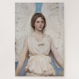 Vintage Angel Print - Abbott Handerson Thayer Jigsaw Puzzle