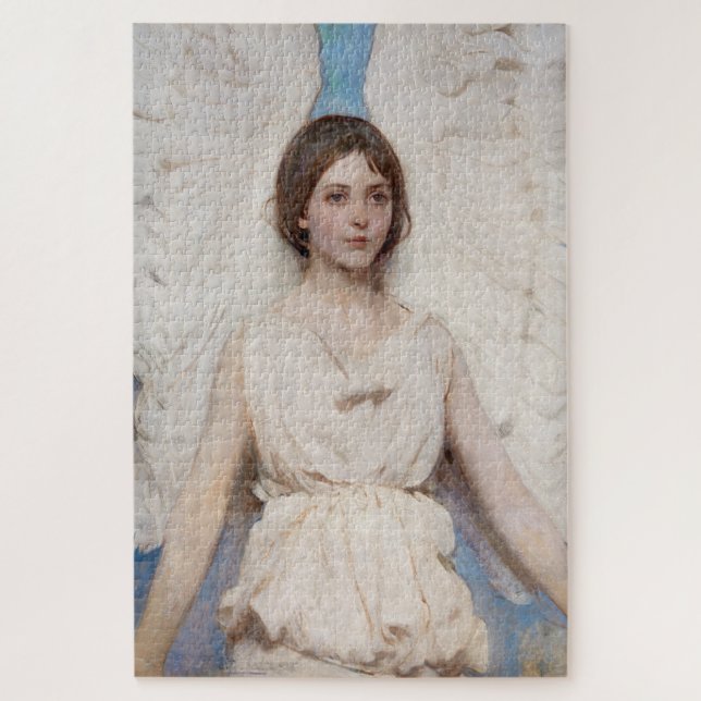 Vintage Angel Print - Abbott Handerson Thayer Jigsaw Puzzle (Vertical)