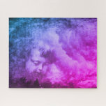 Vintage Angel & Stormy Heaven Sky (puzzles) Jigsaw Puzzle