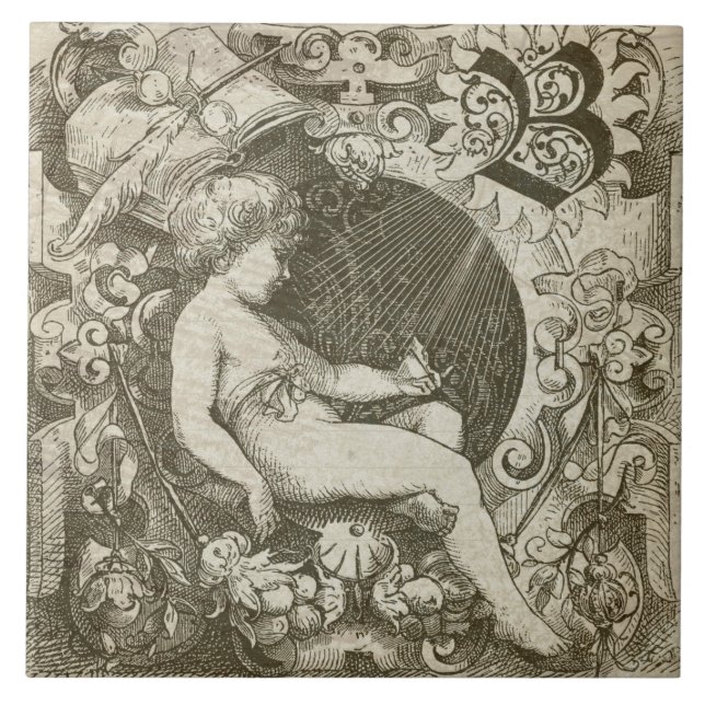 Vintage Angel Tile (Front)