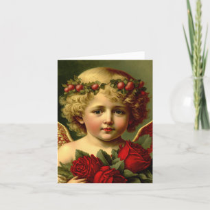 Vintage Angel Valentine Card