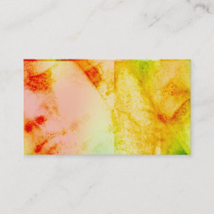 Vintage Angelic Statue Face Grunge Business Card
