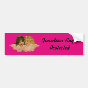 Vintage Angels Bumper Sticker