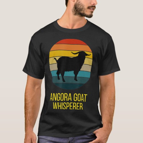 Vintage Angora Goat Whisperer  T_Shirt