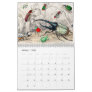 Vintage Animal Insects Bugs Fish Zoology Kingdom Calendar