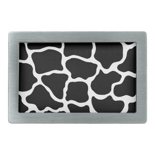 Vintage Animal Print Belt Buckle Gift (Front)