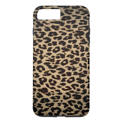 Vintage animal texture of leopard iPhone 8 plus7 plus case