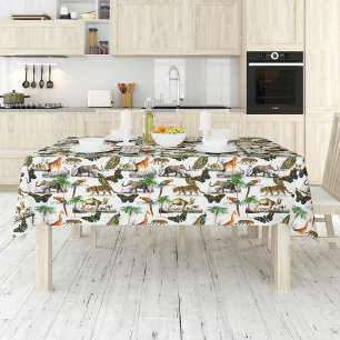 Vintage Animals By D'Orbigny Tablecloth