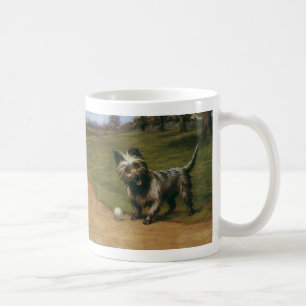 Vintage Animals Dogs, Cute Scottish Terrier Puppy Coffee Mug
