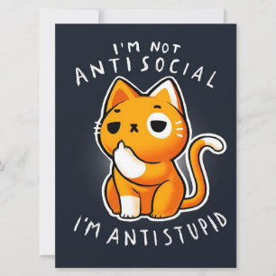 Vintage Anime Cat Art Cute Gift For Valentines