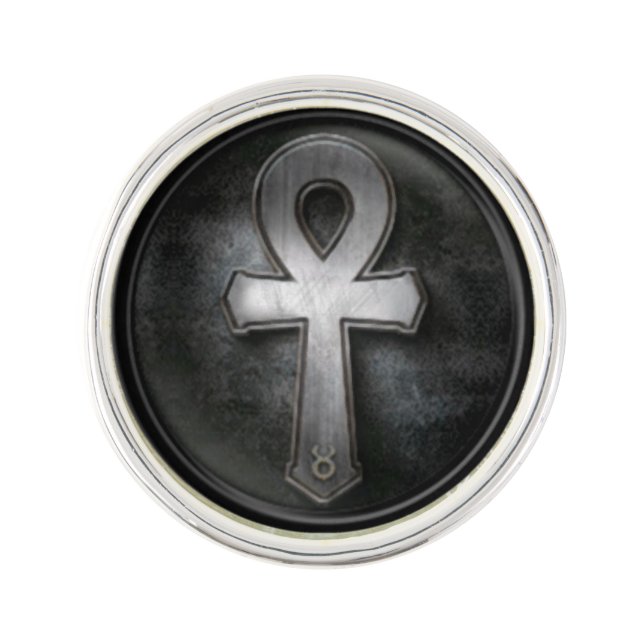 Vintage Ankh Symbol Key of Life Design Pin (Front)
