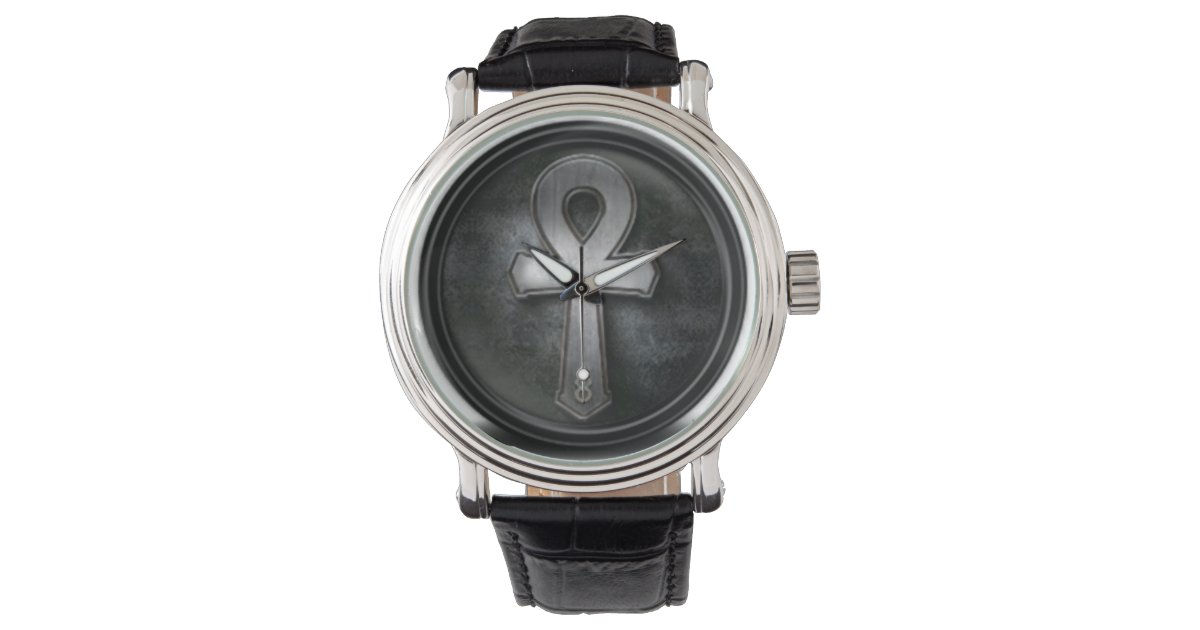 Vintage Ankh Symbol Key of Life Design Watch | Zazzle