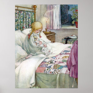 Vintage Anne Anderson Daisy My Dolly Poster