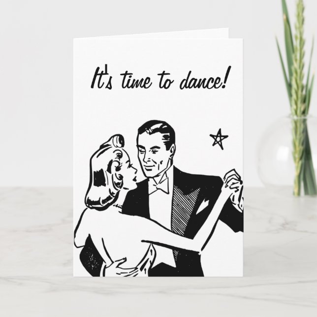 Vintage Anniversary Card (Front)