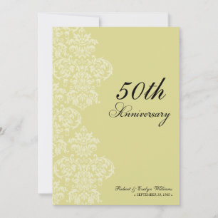 Vintage Anniversary Party Invite (champagne)