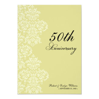 Vintage Anniversary Party Invite (champagne)