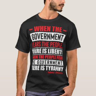 Vintage Anti Government Retro Vintage T-Shirt