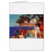 Vintage Antibes Cote D'Azur Travel (Front)
