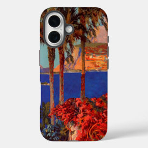 Vintage Antibes Cote D'Azur Travel iPhone 16 Case