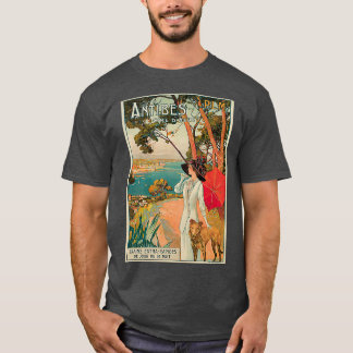 Vintage Antibes French Riviera Cote dAzur ad T-Shirt