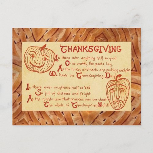 Vintage_Antique1909 Thanksgiving Postcard