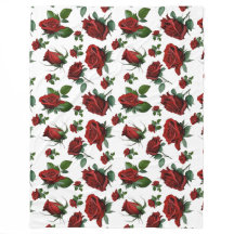 Vintage Antique Bed of Roses