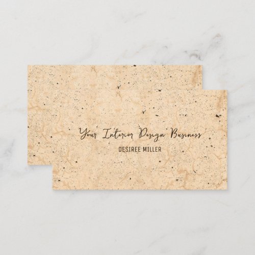 Vintage Antique Beige Country Farmhouse Grunge Business Card